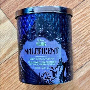 Bath & Body Works Disney Maleficent Candle - Purple and Black
